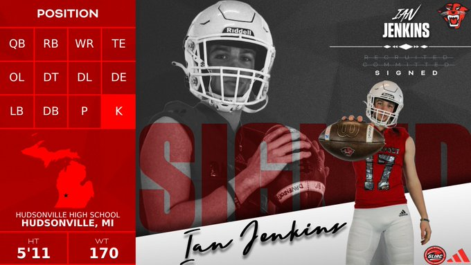 The D Zone (@thed_zone) on Twitter photo Hudsonville 2025 K Ian Jenkins has signed with Davenport
football.thedzone.com/players/ian-mu…
@munoz464031 <a href="/hhs_eagles/">Hudsonville Sports</a> <a href="/Hudsyfootball/">Hudsonville Football</a> <a href="/DU_Football/">Davenport Football</a> Hudsonville 2025 K Ian Jenkins has signed with Davenport
football.thedzone.com/players/ian-mu…
@munoz464031 <a href="/hhs_eagles/">Hudsonville Sports</a> <a href="/Hudsyfootball/">Hudsonville Football</a> <a href="/DU_Football/">Davenport Football</a>