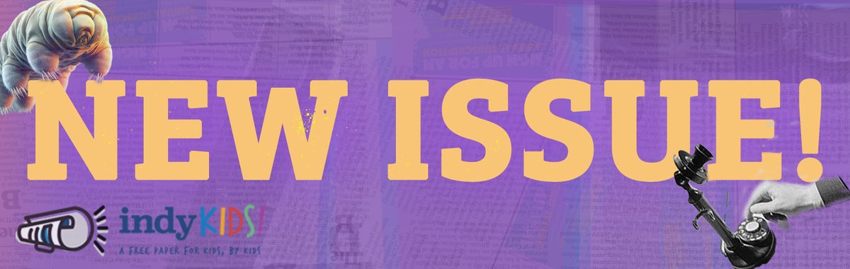 👀 NEW ISSUE!

The Winter '25 issue will be released online and shipped soon! 

Some articles are already up online- check them out here: indykids.org/news/

Kid reporters explore the legacy of Anne Frank, phone ban controversy, brain rot, the history of telephones, &amp; more!