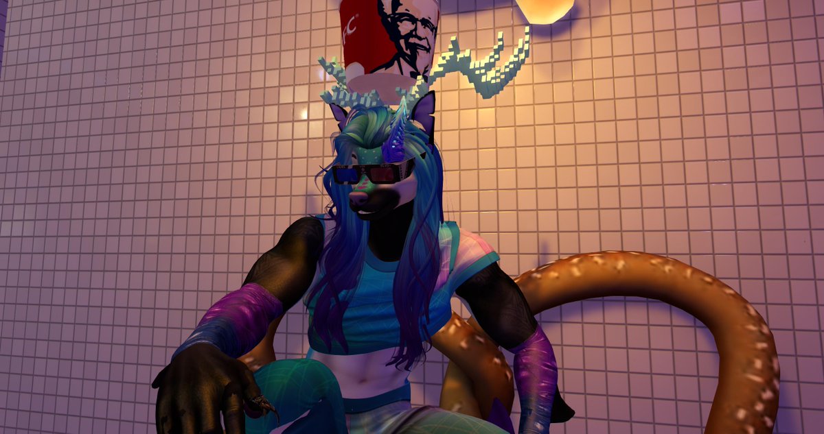 arandomguy_guy's tweet photo. I'm just vibing, listening to music, and trying to keep positive at the moment. It's been a long day.  #secondlife #slfurry https://t.co/VFChzeDKyE