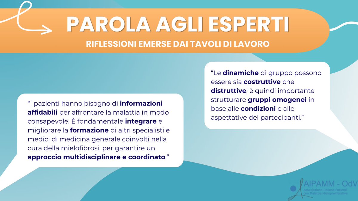 aipamm's tweet photo. 🔹Tema 3: Il ruolo del supporto psicologico e dell’informazione ai pazienti.
Scorri le immagini per scoprire i principali risultati emersi e le riflessioni degli esperti!➡️ https://t.co/LQybE4c1YC