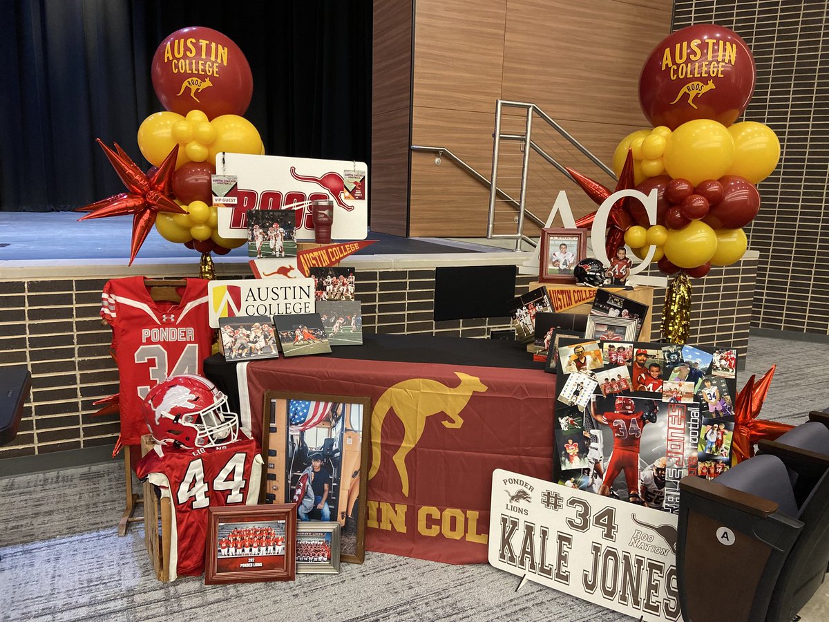 theKaleJones's tweet photo. #NationalSigningDay Proud to be a New Roo! @RoosFootball @CoachBennetNew @CoachBrionesAC @Coach_OMelia @TonyJoeWhite5 @JohnFields0 @blitzemD @CoachJCordell @PonderLionPride https://t.co/za1AqpReuQ