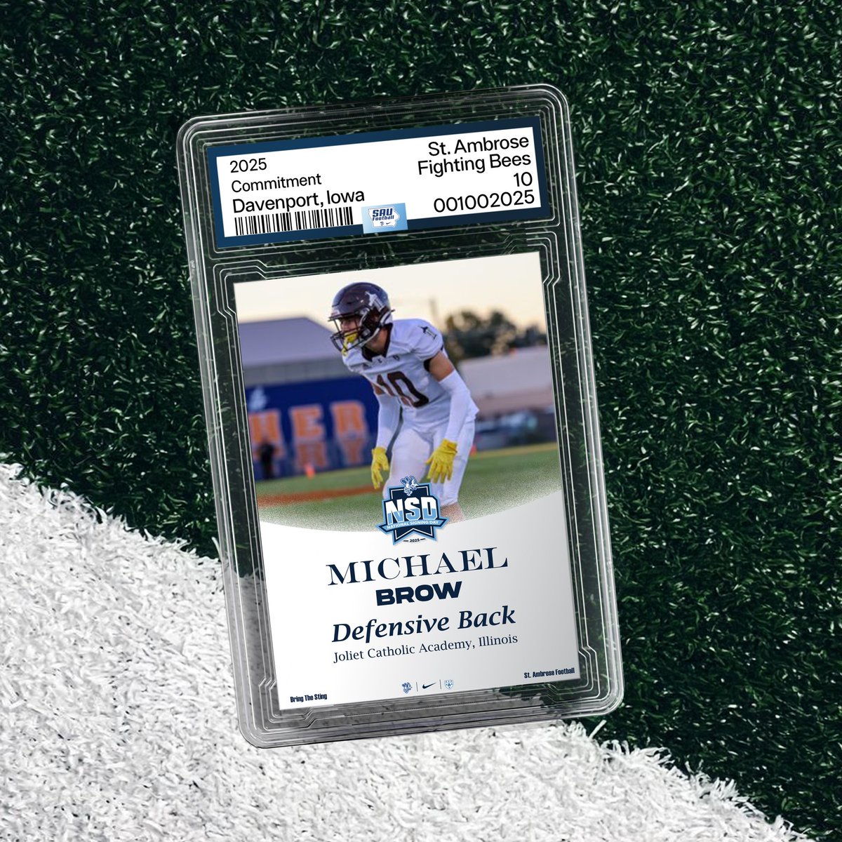 Welcome Home,  Michael Brow! 🐝🏈

<a href="/mike_brow06/">mike brow</a> 🖊️

#BringTheSting #GoBees #NSD25