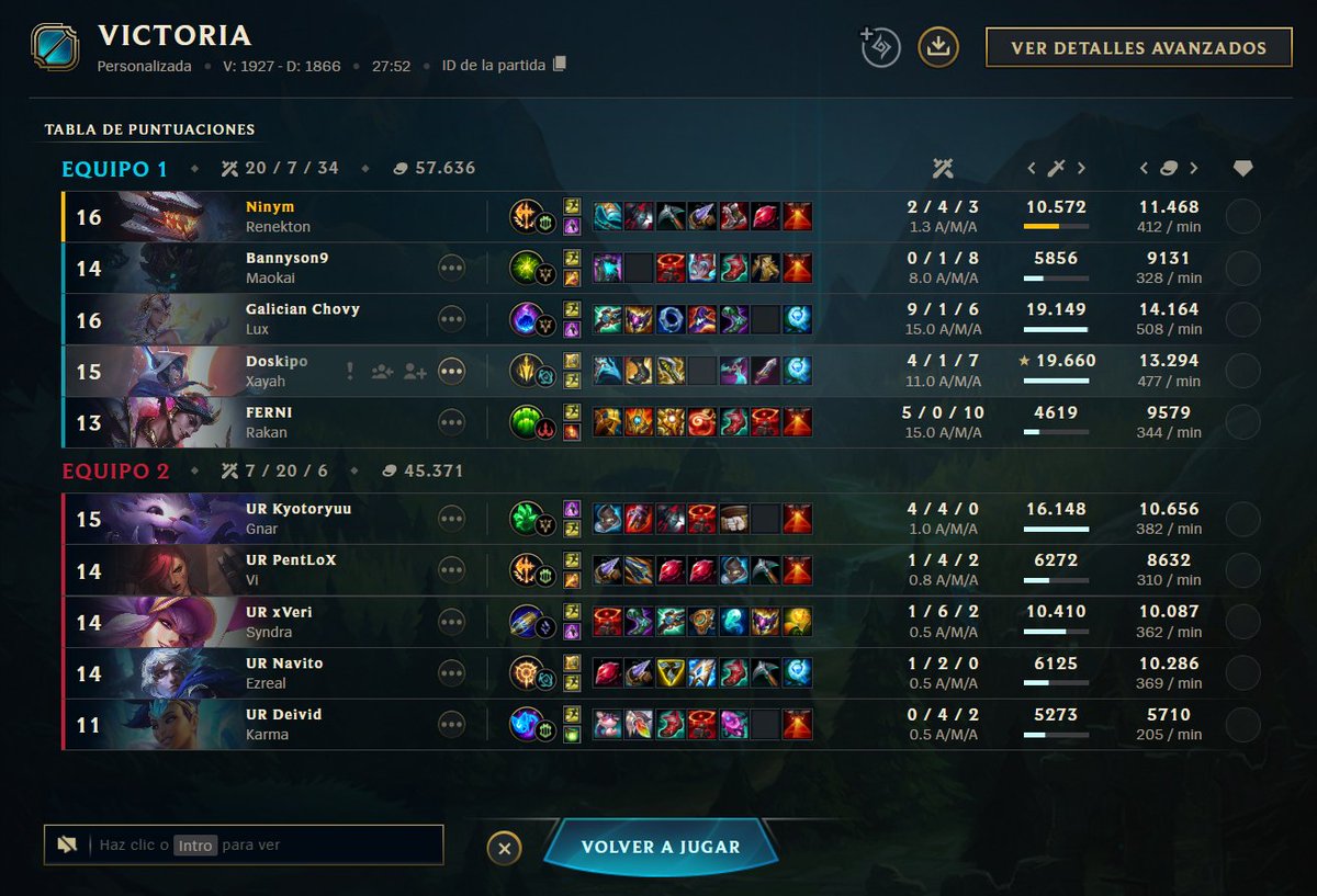 3-0 en la <a href="/Gamesportselect/">Gamesports Electrònics</a> mi equipo es muy bueno y yo un calentado