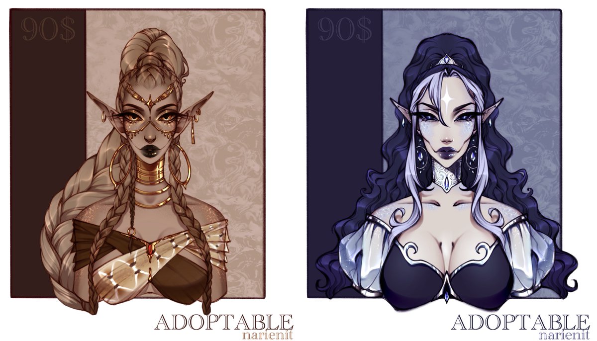 narienit's tweet image. ~Snake portrait Adoptable~
🤍
Fixed price 90$ (for one)
Please DM me if you're interested
Payments via PayPal! 
🤍