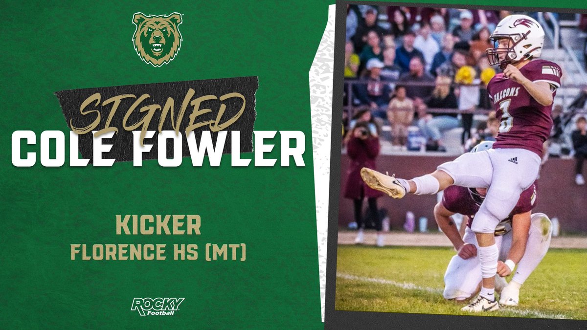 Rocky Football (@rocky_football) on Twitter photo Welcome to the Rocky Family!
Cole Fowler <a href="/colefowler13/">cole fowler</a>
#BEARRAID #NSD25
hudl.com/athlete/o/1649… Welcome to the Rocky Family!
Cole Fowler <a href="/colefowler13/">cole fowler</a>
#BEARRAID #NSD25
hudl.com/athlete/o/1649…