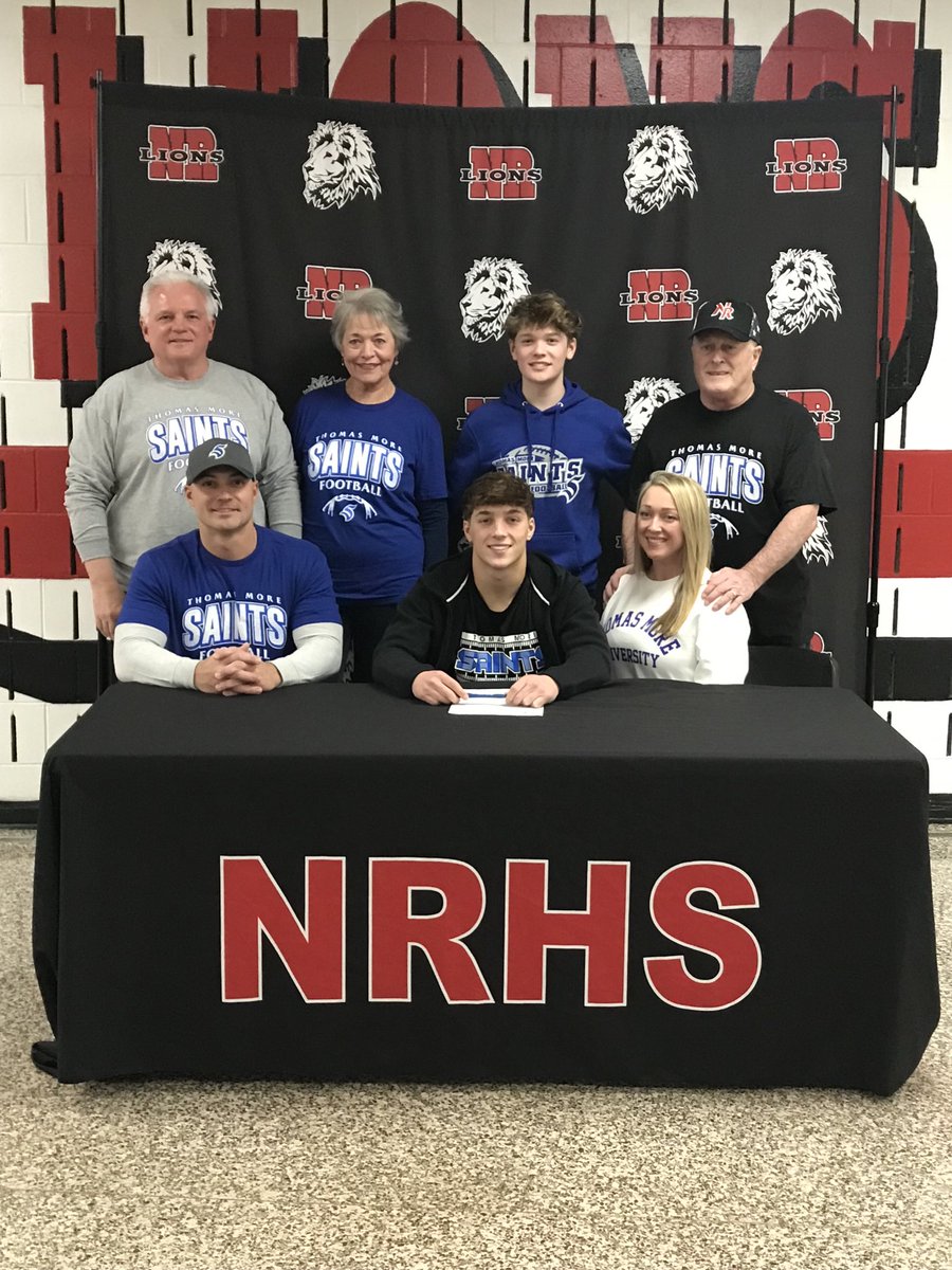 Doug Foote (@nrhsathletics) on Twitter photo CONGRATS Silas Jacob and family who signed today to continue his academic and athletic career playing football at Thomas More University CONGRATS Silas Jacob and family who signed today to continue his academic and athletic career playing football at Thomas More University
