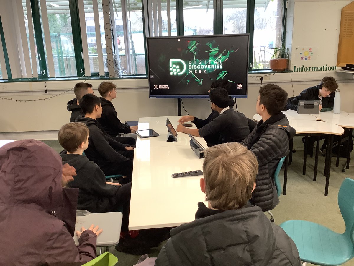 Great planning session for #currieddw25 with our S1 to S4 Digital Leaders …  #digital #leadership …  They  are  doing  an  amazing  job  …