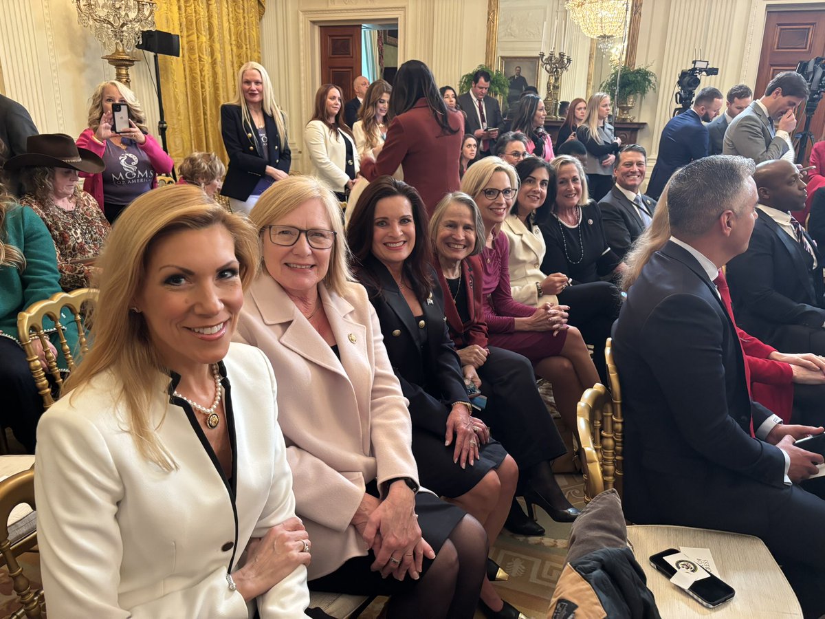 RepFischbach's tweet photo. Excited to be at the White House with my fellow defenders of women and girls in sports! https://t.co/uhJhkqhSys