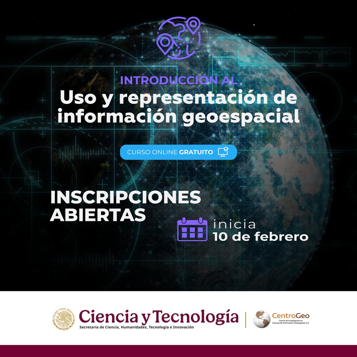 UECC_CentroGeo's tweet photo. En nuestro curso en línea, aprenderás a utilizar tecnologías avanzadas para representar y comunicar información geoespacial de manera efectiva. ¡No te lo pierdas, ¡ES GRATUITO!
Inscríbete aquí: 
https://t.co/eZLXlxcfi1 

#geografia #geociencias #geoespacial #mapas https://t.co/qaoTi1u9Zq