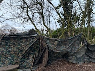 NectonFS's tweet image. Back in September our Forest Club came up with values  for our space. Today all these values were on display, particularly seeing the collaborative play to create one of the biggest and well thought out dens was wonderful to be a part of.