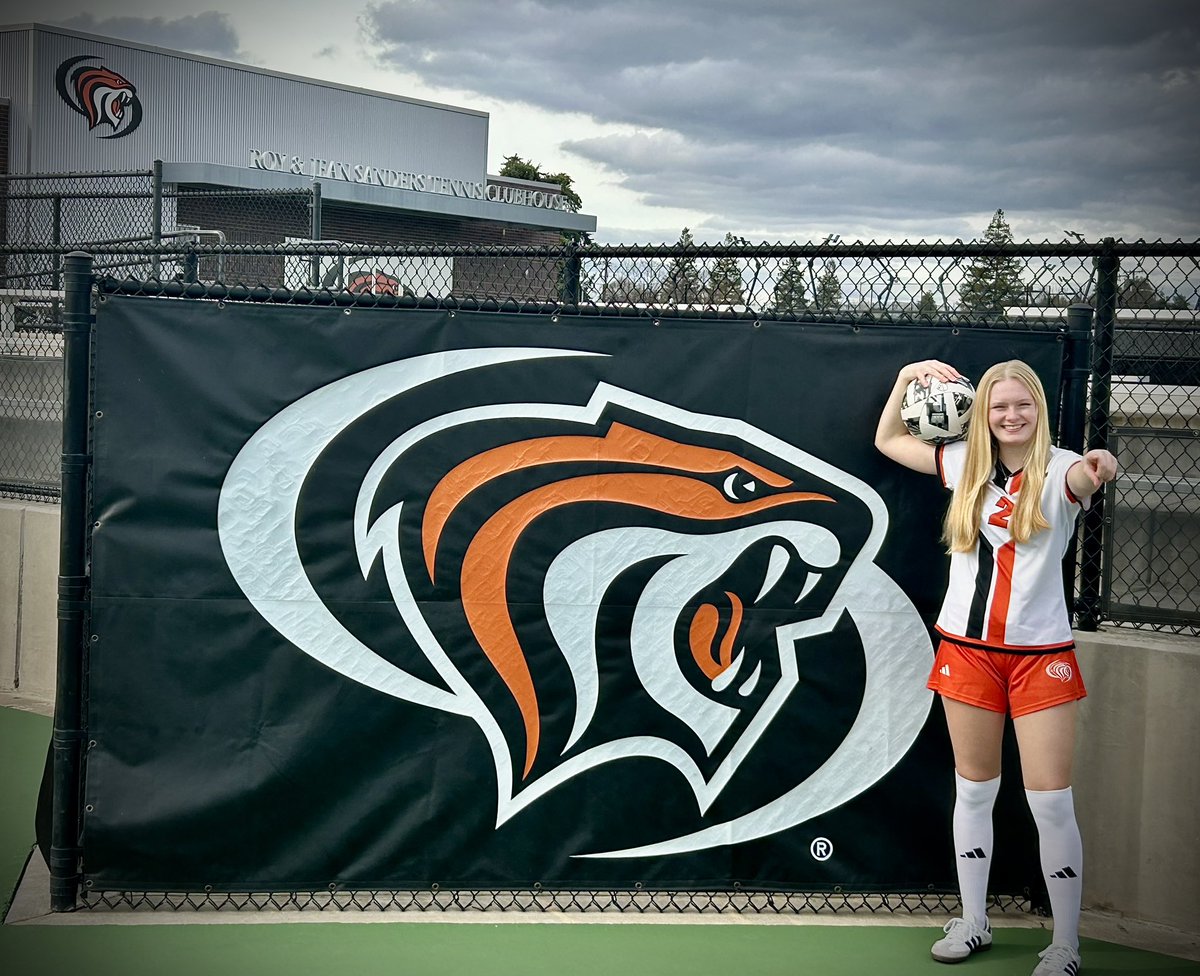 BrynnFitch2026's tweet photo. I am so excited to announce my verbal commitment to play D1 soccer at the University of the Pacific! A huge Thank  You to @J_Freeman99 for believing in me, my family, friends, @MIHawks1974 &amp; @WPFC_G08_ECNL for everything along the way. Go 🐅!
@PacificWSoccer @ImYouthSoccer https://t.co/WAKZ4eSVug