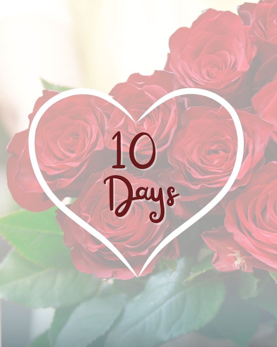 Social_Flowers's tweet photo. 10 Days Until Valentine’s Day 🌹 10 Days to Make it Special!
It’s never been so easy, Trust social flowers
Deliveries made Simple.
Send flowers now, thank us later!
https://t.co/hyzxIS3bK9
#CountdownToValentines
#LoveDelivered
#SocialFlowers https://t.co/VJb4EJ0E0P