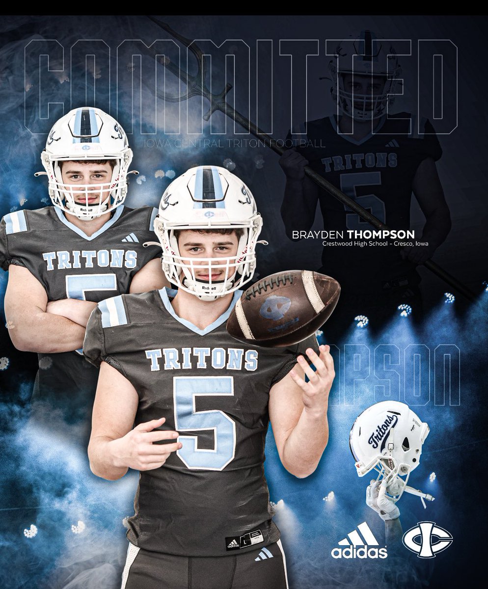 Go Tritons <a href="/TritonNation/">Iowa Central Football</a> <a href="/BDonovan07/">Bailey Donovan</a> <a href="/CoachTalto2/">Coach Montalto</a>