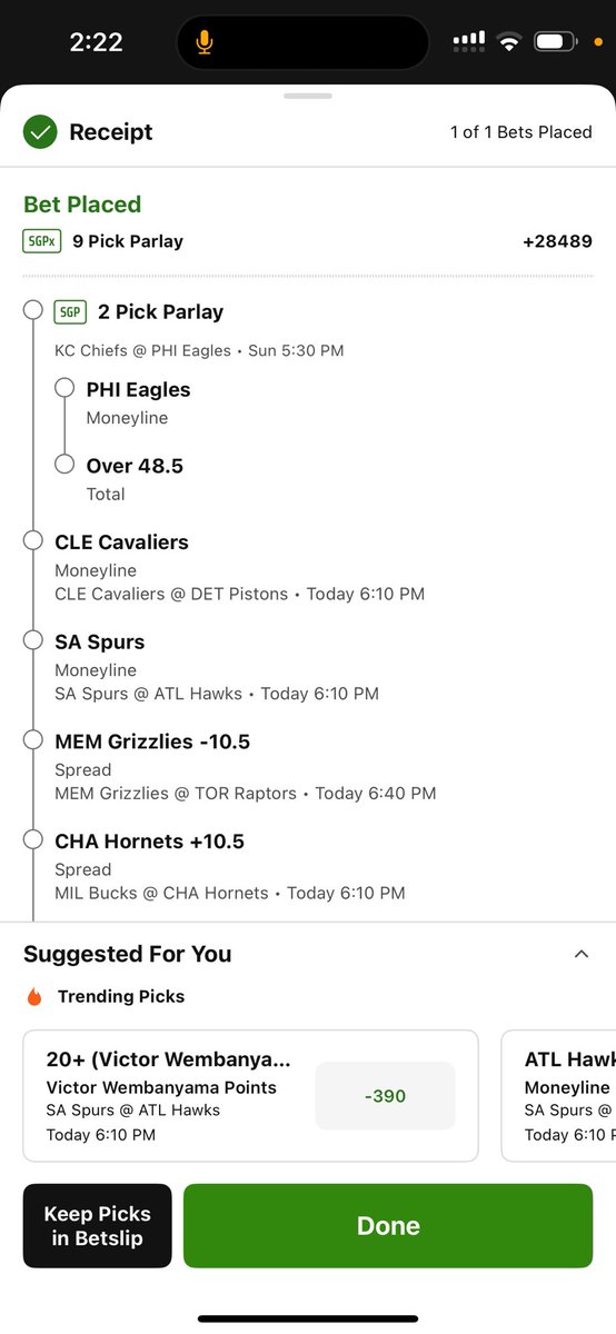 AntGotti__'s tweet photo. @DKSportsbook #LetDKCook https://t.co/NNQword0pw