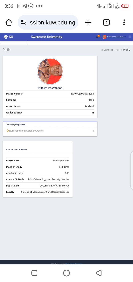 Michaelbako3's tweet photo. @Mazitundeeednut Sir, my name is Michael Bako, from Takum, Taraba State, Nigeria.
 I'm a final year student at Kwararafa University, Wukari, Taraba State, Nigeria.
My fee is two hundred and twenty five thousand naira (225,00) . Please come to my aid sir. https://t.co/R0vXMYdOEv