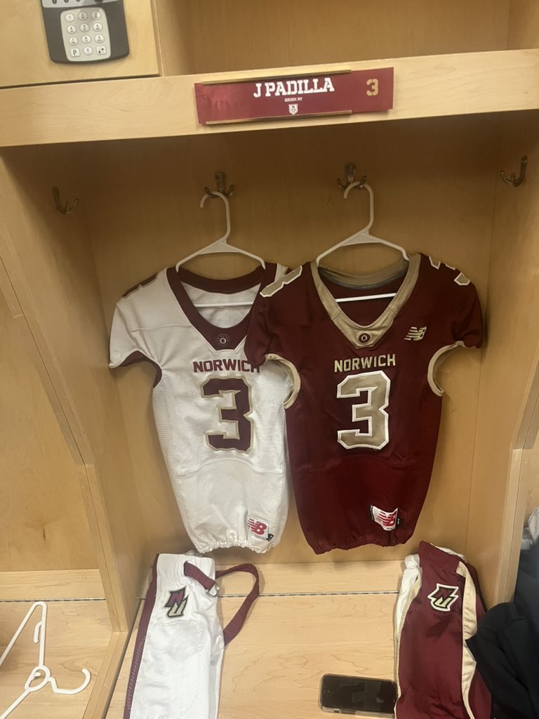 Jaden Padilla (@jadenpadilla03) on Twitter photo After a great visit <a href="/NorwichFB/">Norwich Football</a> & talk with <a href="/THEcoachRussell/">Bill Russell</a> I am blessed to receive a offer to play at Norwich University. Thank you <a href="/CoachBStewart/">Brasean A Stewart ll</a> for the invite! After a great visit <a href="/NorwichFB/">Norwich Football</a> & talk with <a href="/THEcoachRussell/">Bill Russell</a> I am blessed to receive a offer to play at Norwich University. Thank you <a href="/CoachBStewart/">Brasean A Stewart ll</a> for the invite!