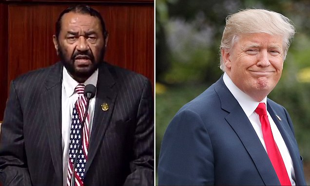 Damaan4u33's tweet photo. Congratulations to Democratic Rep. Al Green who brings the first Articles of Impeachment of Trump's Second Term!  

Yes, we are fighting back! We are not lying down to Donald Trump's madness!  👏👏👏 https://t.co/7hclYtbw74