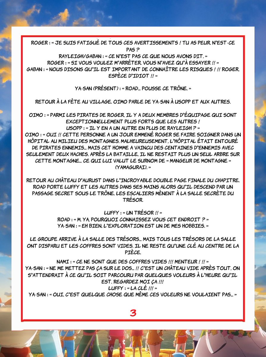 One Piece Spoils tweet media