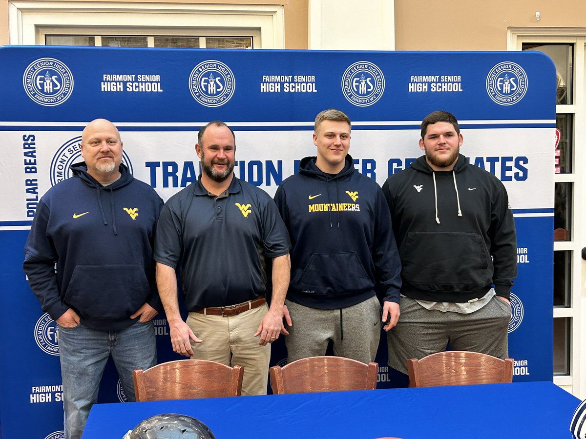 Former Fairmont Senior Polar Bear Zach Frazier in the house for Fairmont Senior’s Signing Day!

<a href="/WDTVSports/">WDTV 5 Sports</a>
