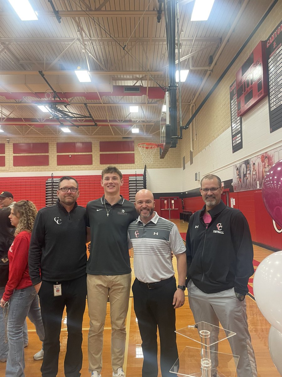 So happy for our man Collin Pence for signing at Trinity University to continue his baseball career. So crazy to think that just four years ago that was your dream school to go play at and now you made it happen. We happy for ya big guy. Well deserved.