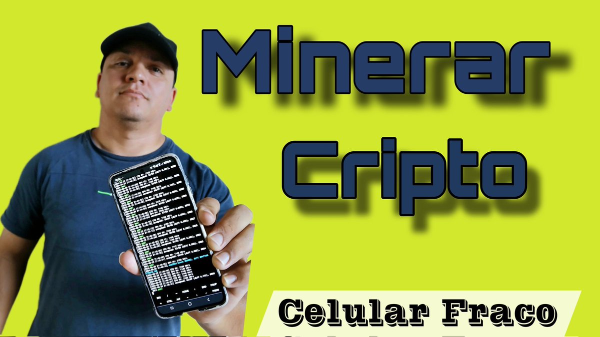 youtu.be/cSVvRhS6F1w?si…
#minerarcomcelular #Trump #trustwallet #mineração #miners #Criptomonedas #criptomoedas #bitcoin #brasil #coin #binance #wallet #Nerdminer #unmineable #xmrig