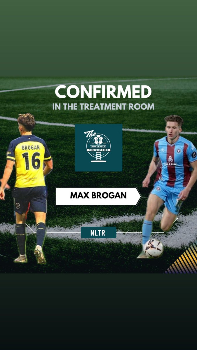 The Non League Treatment Room (@nonleaguetreat) on Twitter photo Confirmed next is 23 y/o energetic midfielder, Max Brogan. Max takes us through his quality game time which led to him being where he is now, currently on loan to AFC Telford whilst co-owning a successful coaching company!
<a href="/MaxBro70/">Max Brogan</a> <a href="/andycook93/">Andy cook</a> <a href="/leedavies_10/">DAVEO</a> <a href="/telfordutd/">AFC Telford United (P)</a> Confirmed next is 23 y/o energetic midfielder, Max Brogan. Max takes us through his quality game time which led to him being where he is now, currently on loan to AFC Telford whilst co-owning a successful coaching company!
<a href="/MaxBro70/">Max Brogan</a> <a href="/andycook93/">Andy cook</a> <a href="/leedavies_10/">DAVEO</a> <a href="/telfordutd/">AFC Telford United (P)</a>
