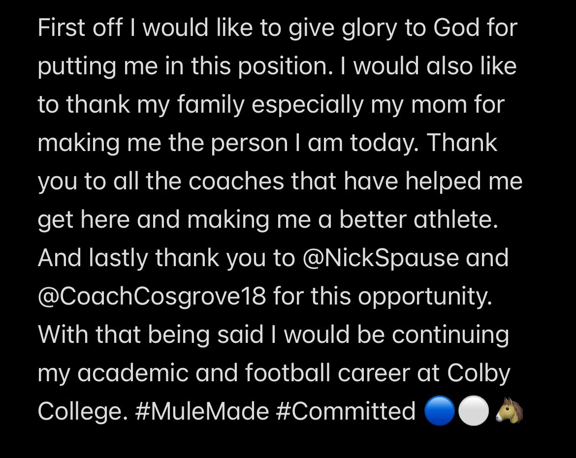 VaughnSimply's tweet image. #AGTG #MuleMade #Committed #Signed 
🔵⚪️🐴
@NickSpause @ColumbusFtball @cchsballcoach @CColumbuspride
