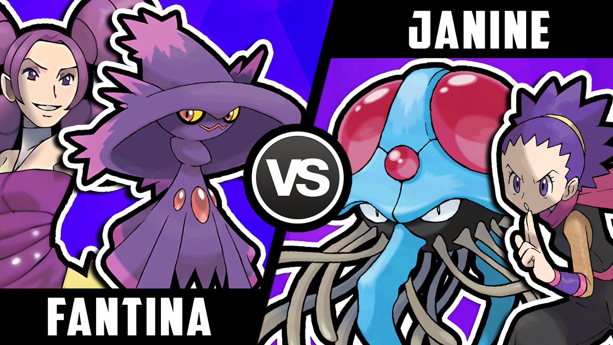 PokemonWBL's tweet photo. We are pleased to announce that we are officially back in action 🙌

Please enjoy our new video featuring a battle between Gym Leaders Janine and Fantina using their best canon teams!

▶️ https://t.co/p8hefxUXwf https://t.co/Me2m5iuYRK