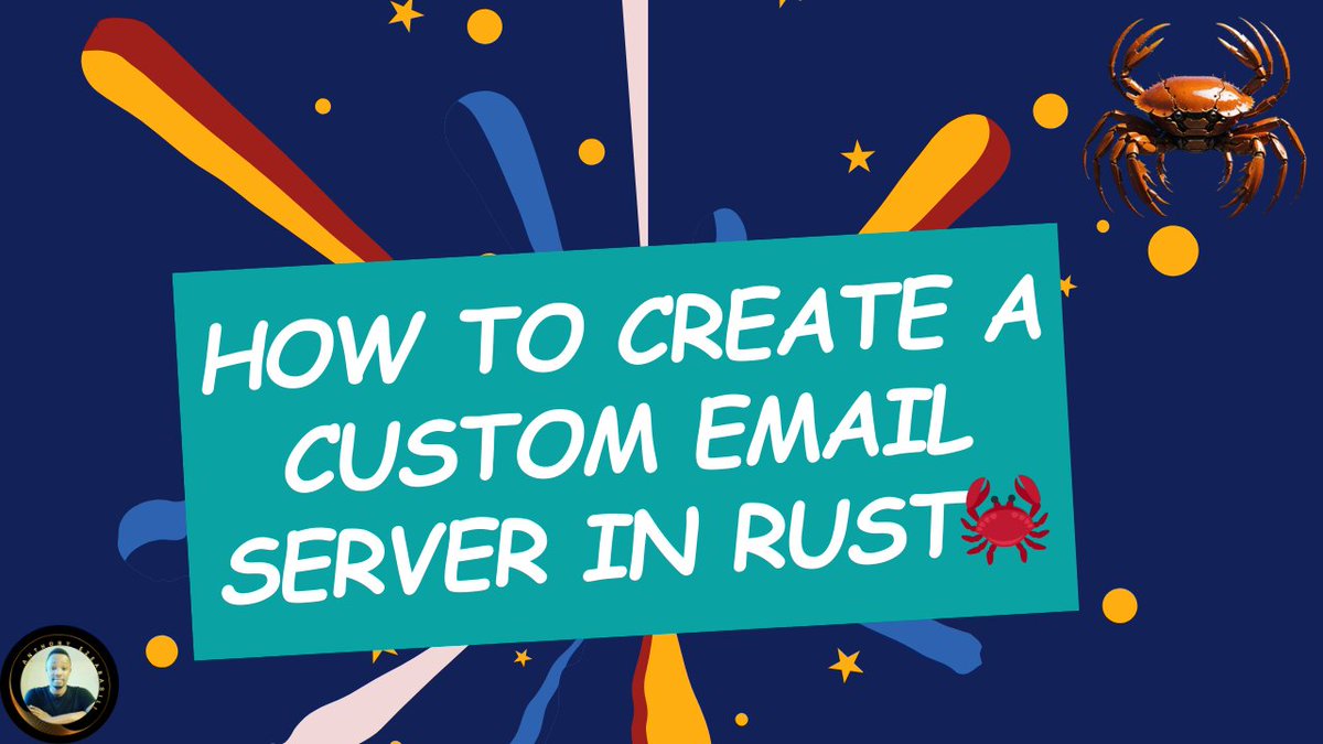 easydev4all's tweet image. Just built my own SMTP server in Rust! 🦀 This tutorial shows you how to do it too, from scratch. Take control of your email! 📧 #rust #smtp #email #server #programming #tutorial #buildyourown #customserver #rustlang
youtu.be/YCg8vdBKf0g?si… via @YouTube