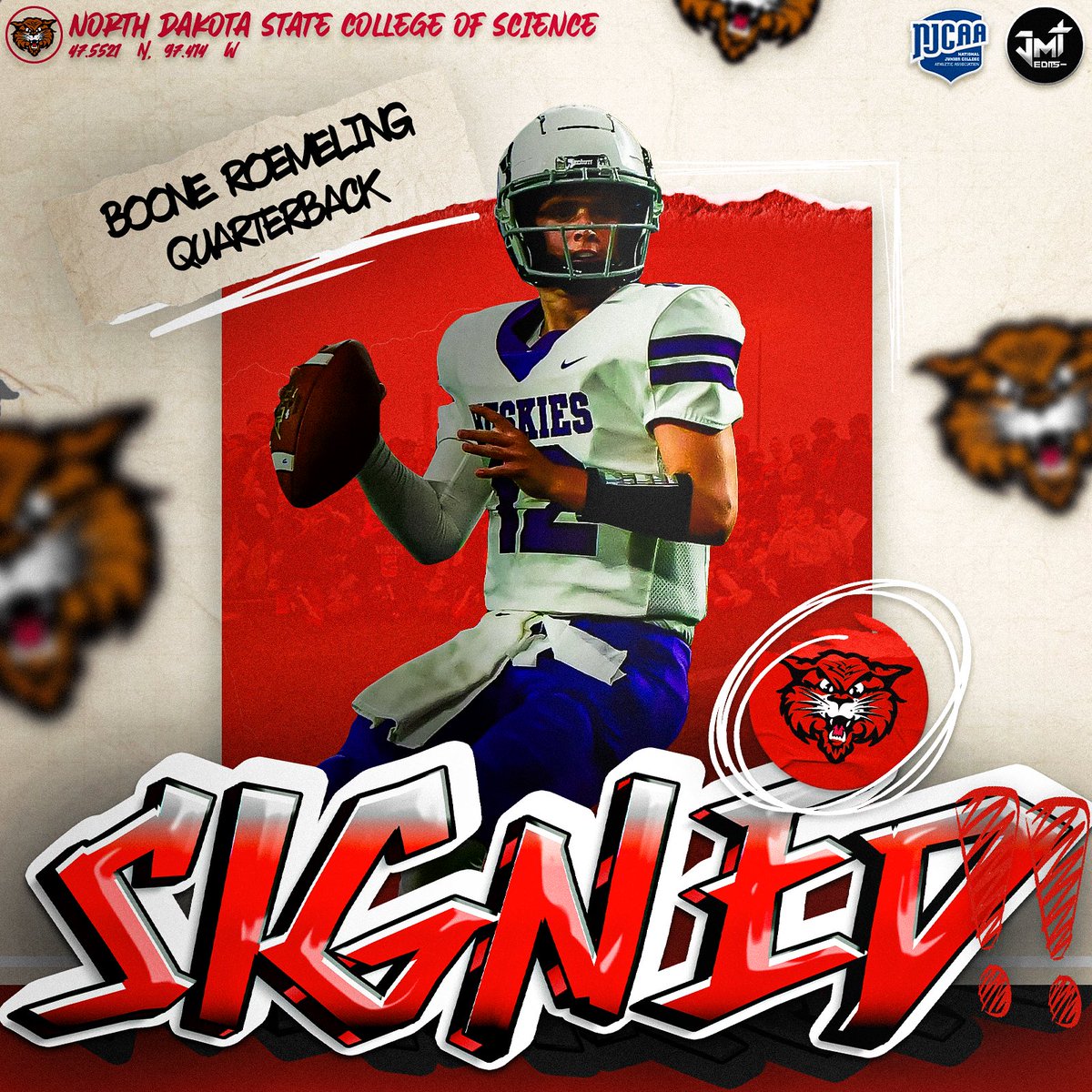 Minnesota ⏩ North Dakota

Another man to lead the offense! Welcome <a href="/RoemelingBoone/">Boone Roemeling</a> to the Wildcat family!
