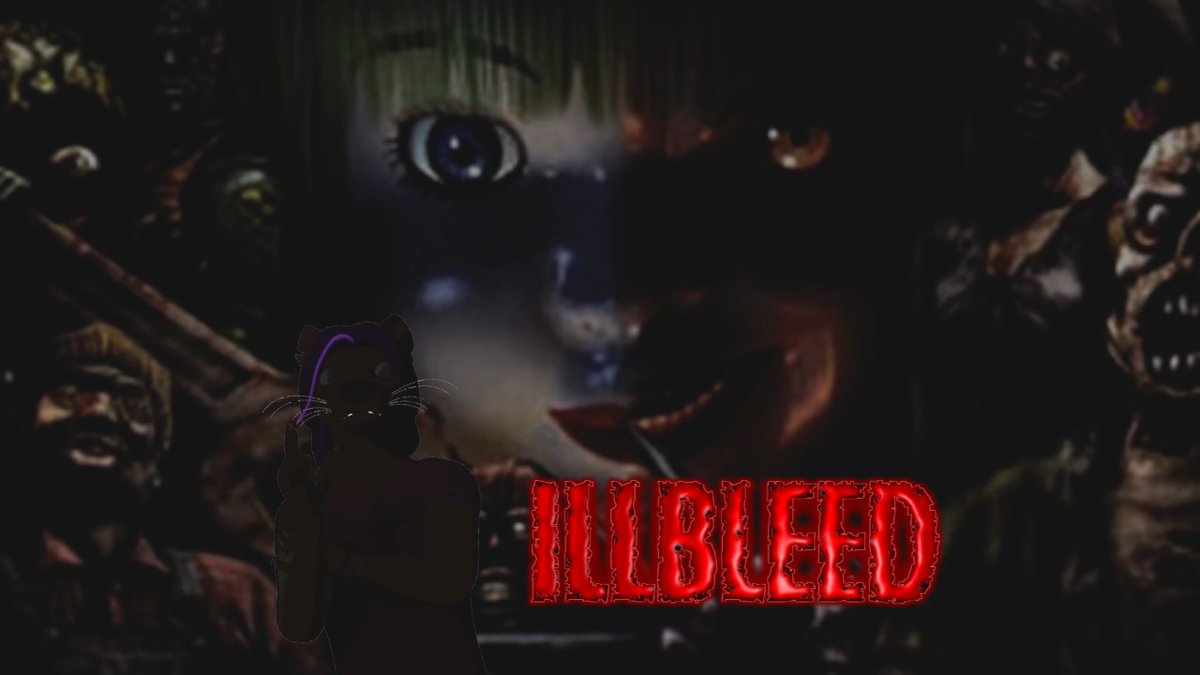Tonight, 7PM EDT, we finally begin Illbleed!

We WILL be ILL and we WILL be BLEEDING and we WILL be featuring a new costume by <a href="/seesawfa/">See-Saw</a>! Wish me luck because I feel like I'll need it.