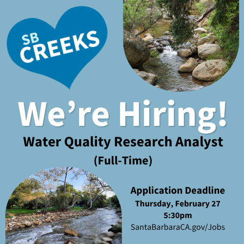 City of Santa Barbara Creeks Division tweet media