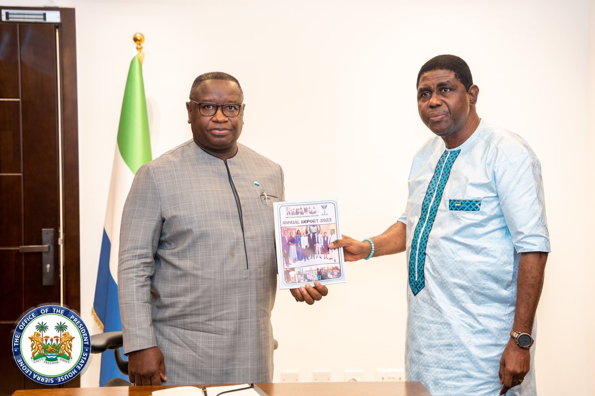 Julius Maada Bio tweet media