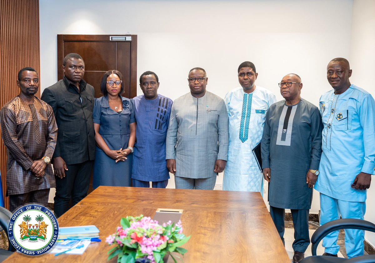 Julius Maada Bio tweet media