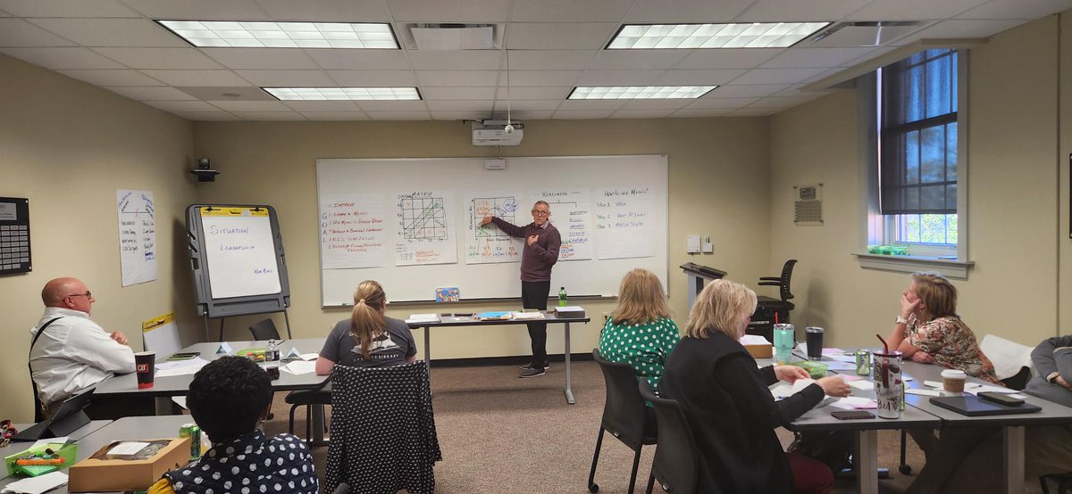 uscupstatetrain's tweet photo. You missed it!  Ron Kind presented Situational Leadership @USCUpstate yesterday, but he'll be back in June for DiSC Personal Profile. DiSC is equally as interesting, just as hands-on, and as highly evaluated. To register, email lcaggiano@uscupstate.edu.  #ProfessionalDevelopment https://t.co/pu99EvzjUH
