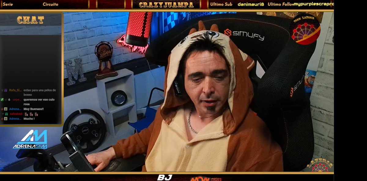 Esta noche simio bajo la lluvia 🌧

🦧A las 22:30 🍌
🎡Twitch.tv/crazyjuampa 🎡