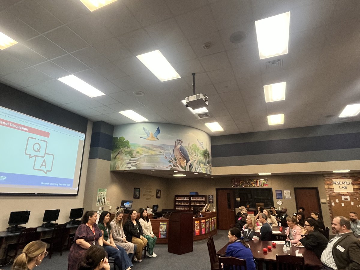 LamarCISDHR's tweet image. Big thanks to McNeill Elementary for welcoming @US_PREP during their Houston tour! We're inspired by the work your staff is doing with @UHVictoria resident teachers!