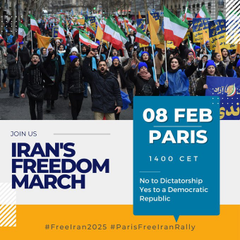 Mostashari2023's tweet photo. @Maryam_Rajavi will cover the event! Paris: Place Denfert-Rochereau -⏲️: 1400 CET #ParisFreeIranRallyJoin us in Paris for presence and continuation of a historical chapter for #IranOn February 8, 2025, to demand justice, human rights, and freedom for the people of Iran.@en_simayazadi https://t.co/WA0CtmuCIU
