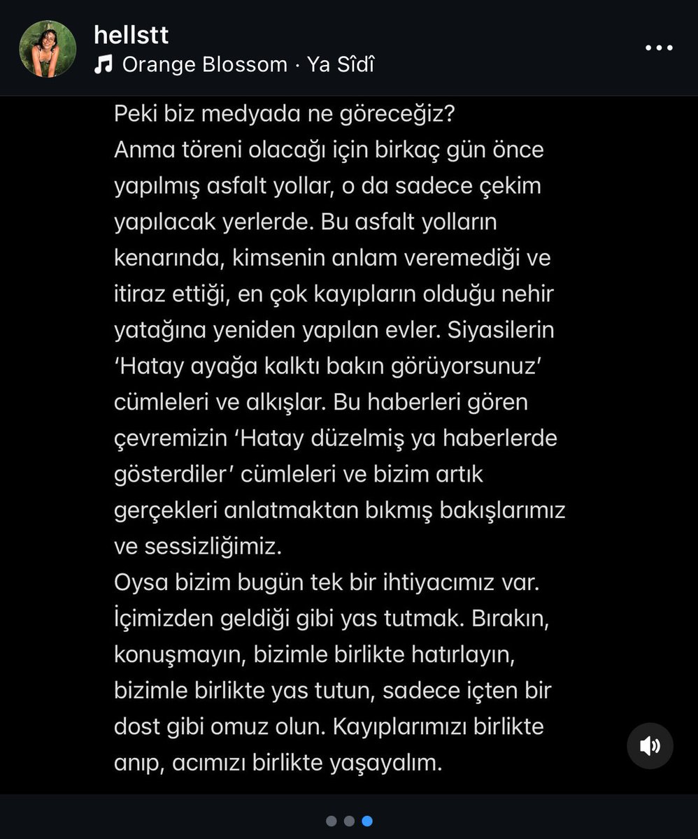 6 Şubat depremini unutmadık değil; unutamıyoruz, unutamayacağız.