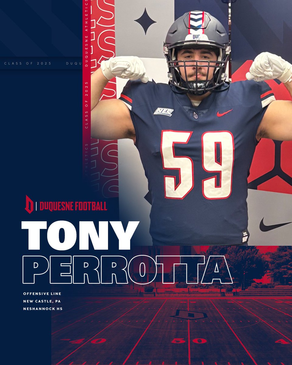 Duquesne Football (@duqfb) on Twitter photo โ๏ธ Welcome to the Bluff, ๐๐จ๐ง๐ฒ ๐๐๐ซ๐ซ๐จ๐ญ๐ญ๐!
#GoDukes | <a href="/tperrotta44/">Tony Perrotta</a> โ๏ธ Welcome to the Bluff, ๐๐จ๐ง๐ฒ ๐๐๐ซ๐ซ๐จ๐ญ๐ญ๐!
#GoDukes | <a href="/tperrotta44/">Tony Perrotta</a>