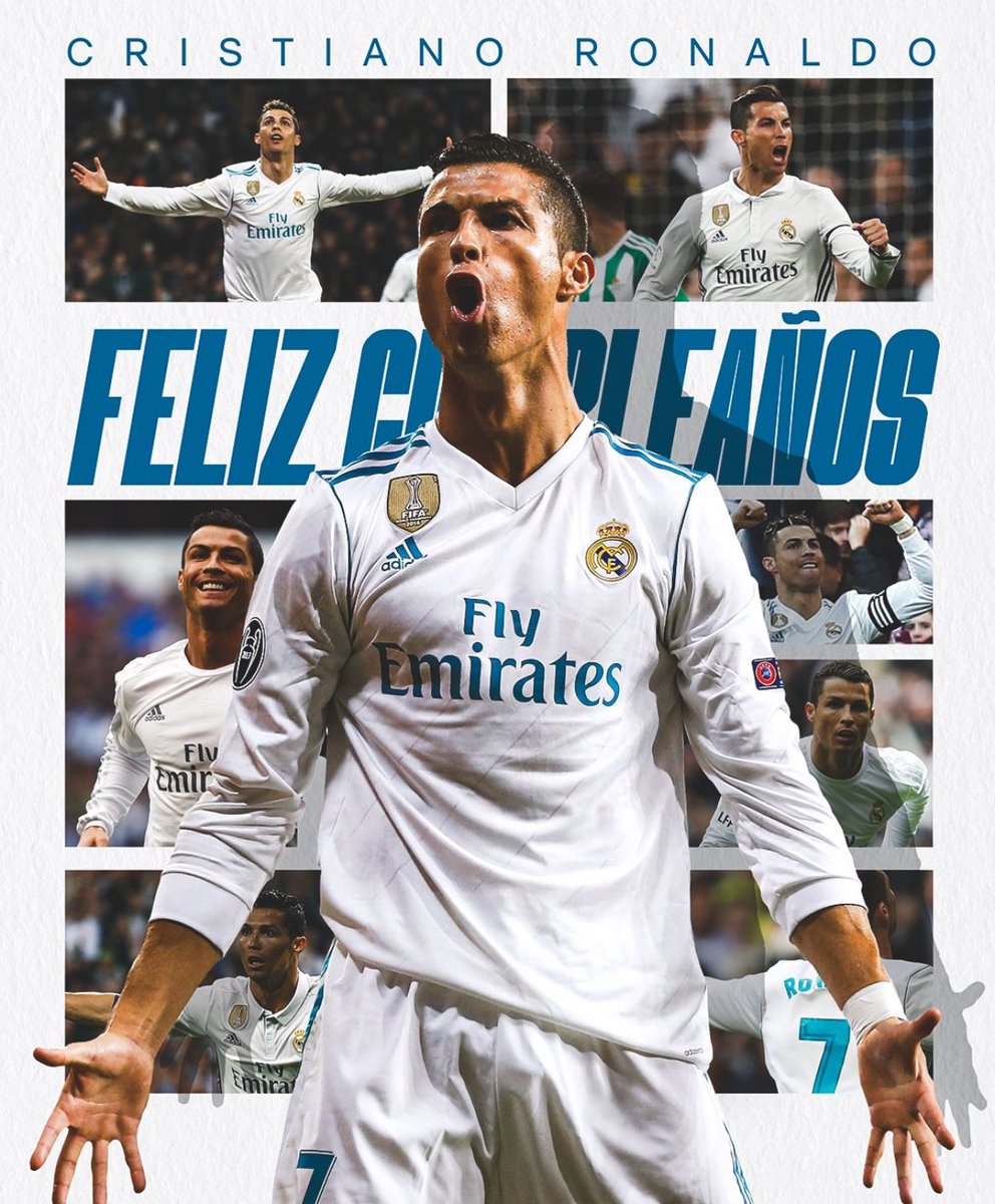 Happy birthday CR7🤍