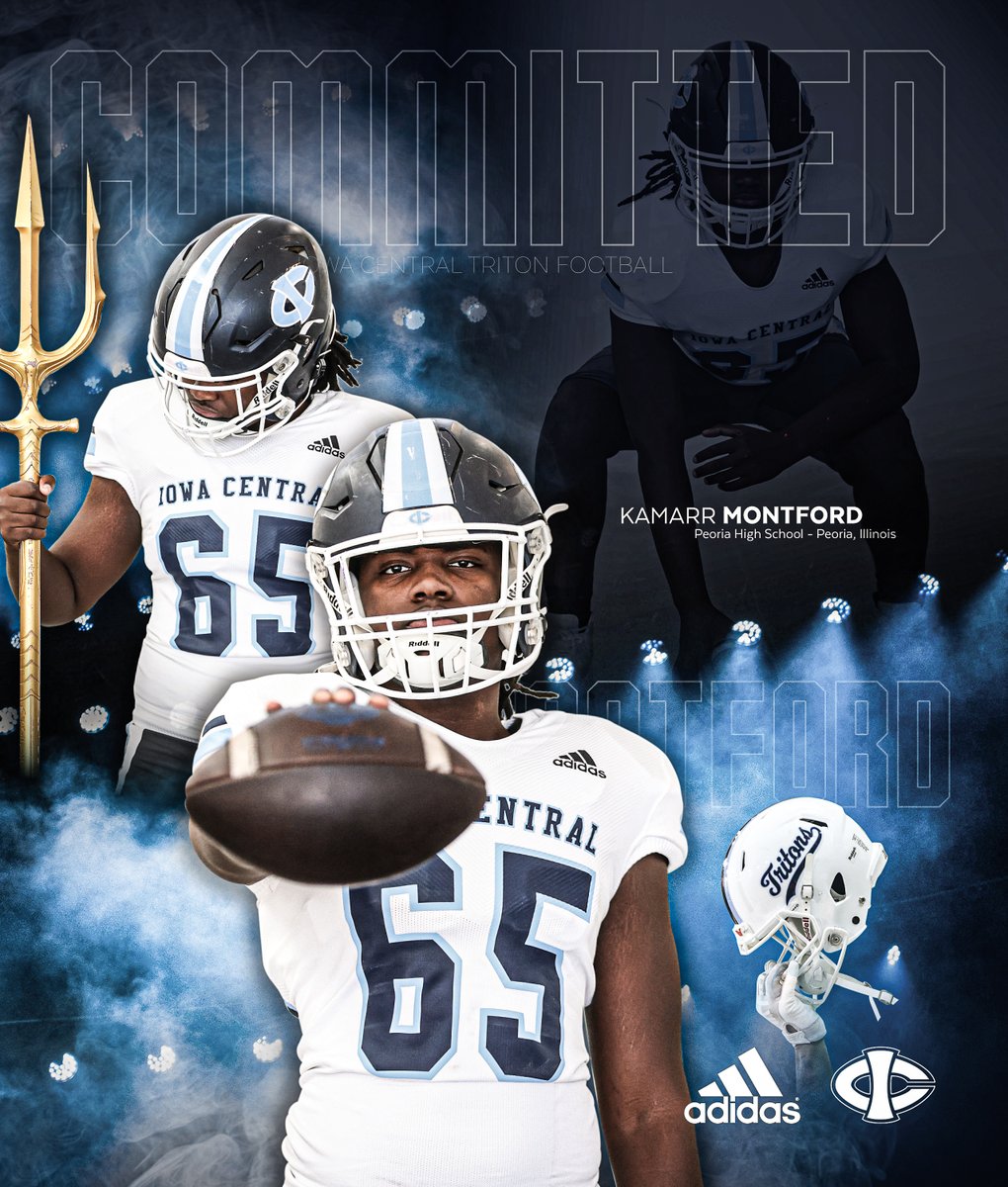 IowaCentralFB's tweet photo. Triton Nation welcomes @kamarrmont! https://t.co/9SKCMgyL3u