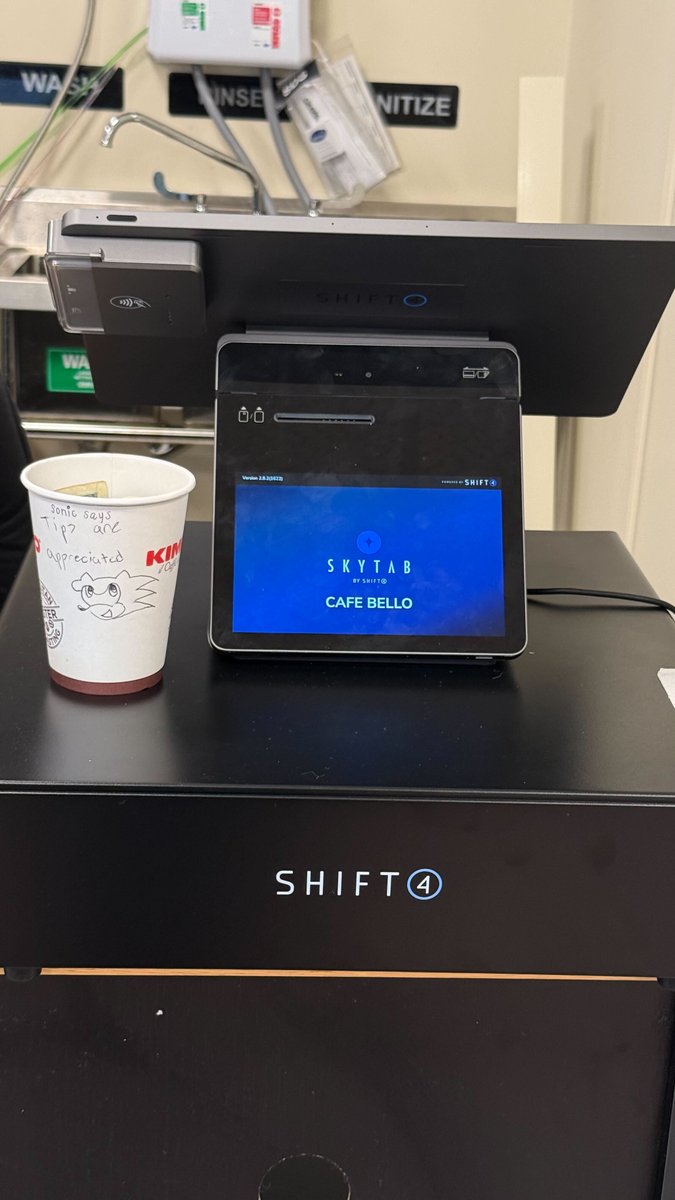 Fernando_SkyTab's tweet image. CAFE BELLO at inside Winter Haven Hospital with the power of @SkyTabPOS  and @Shift4 Say hi from us!!!