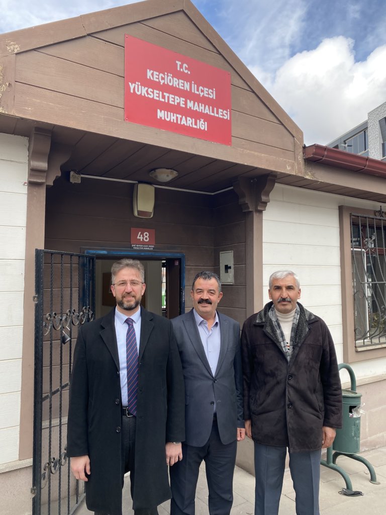 Yükseltepe Mahallesi Muhtarımız Mehmet Çilek beyefendiyi ziyaret ettik. İlgi ve alakalarından dolayı teşekkür eder, başarılar dileriz. 
#yükseltepe #kecioeren #btp