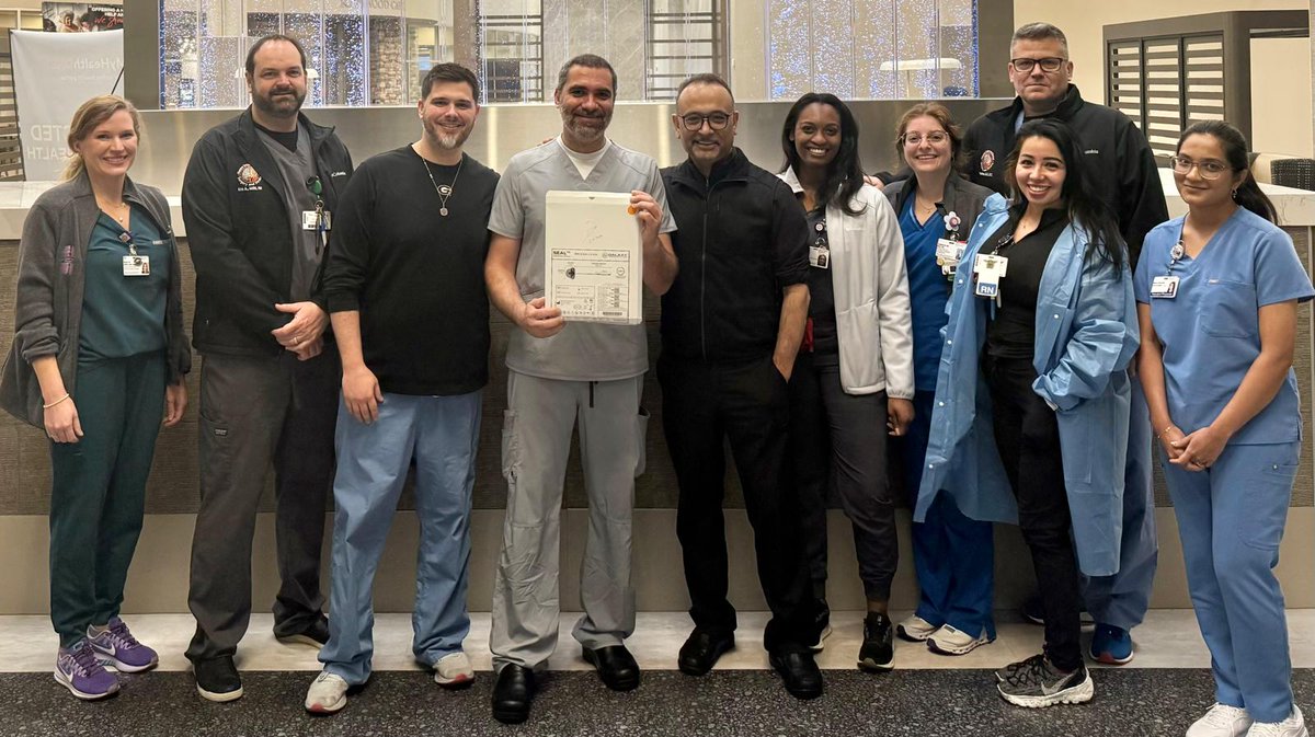 GalaxyThera's tweet photo. 🌍 SEAL IT IDE Trial Update 🌍

A new enrolling center! HCA Kingwood, Houston, TX, joins the SEAL IT trial, led by Dr. Mohamad Ezzeldin. Excited to see this study grow!

#SEALITTrial #Neurointervention #BrainAneurysm #GalaxyTherapeutics https://t.co/Zcp9Hp8jir
