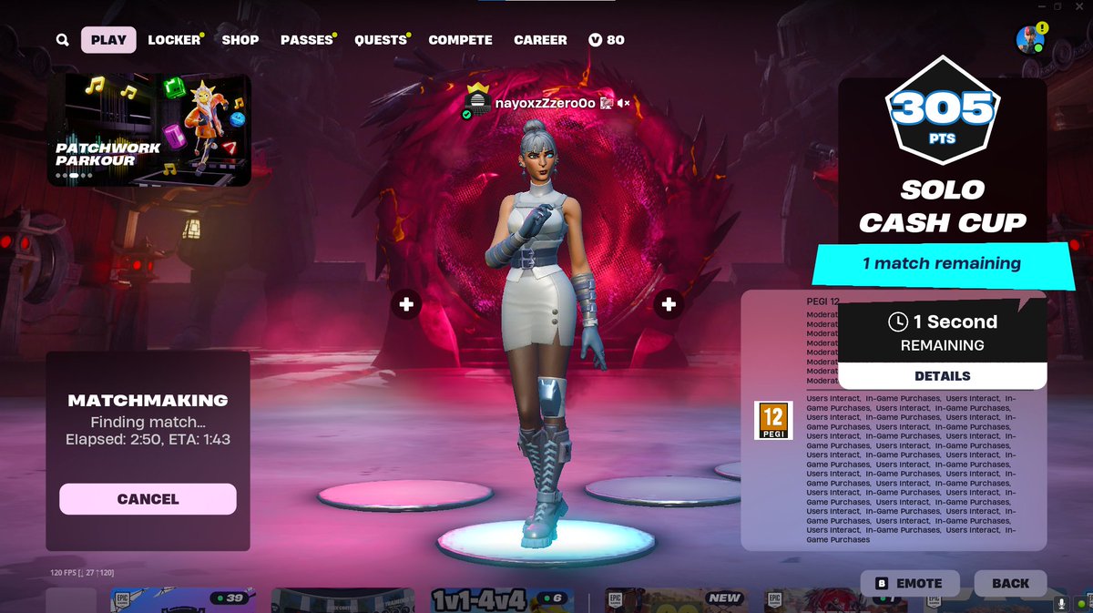 qual solo cc b3b no last game

need org and yt video on this or no i have so much kills because i die before endgame all game but gg