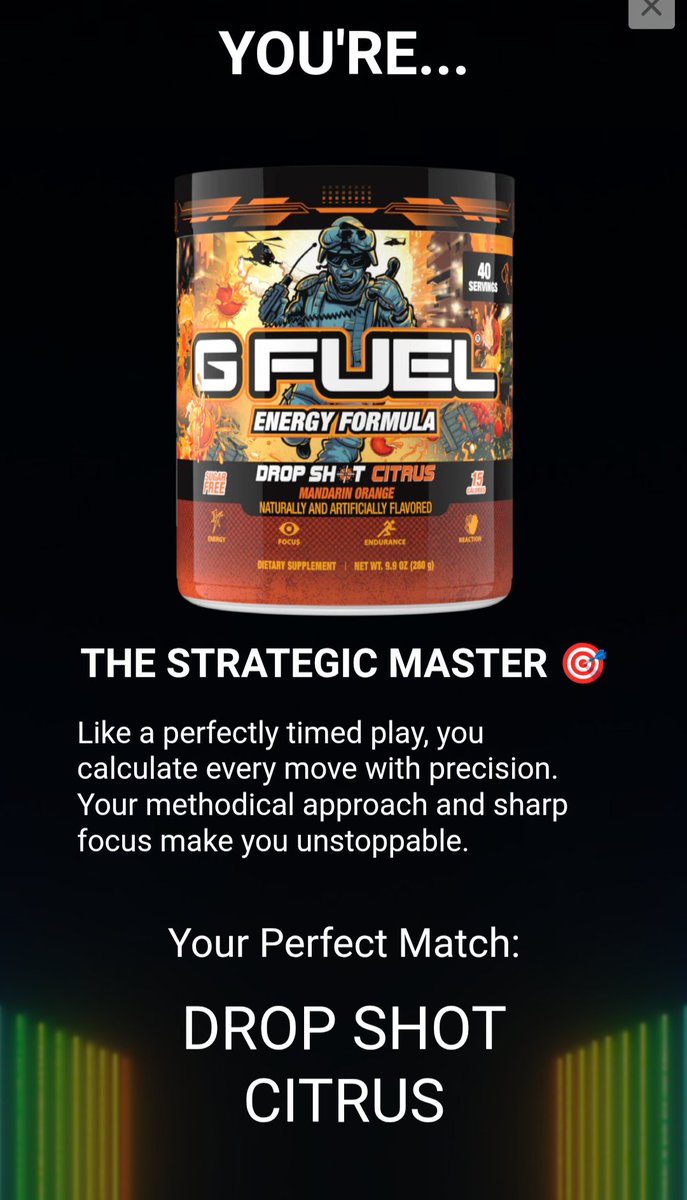 aquaticwave888's tweet photo. @GFuelEnergy @DeadbyDaylight Never had it, but never too late to try it https://t.co/nhftUXQnyX