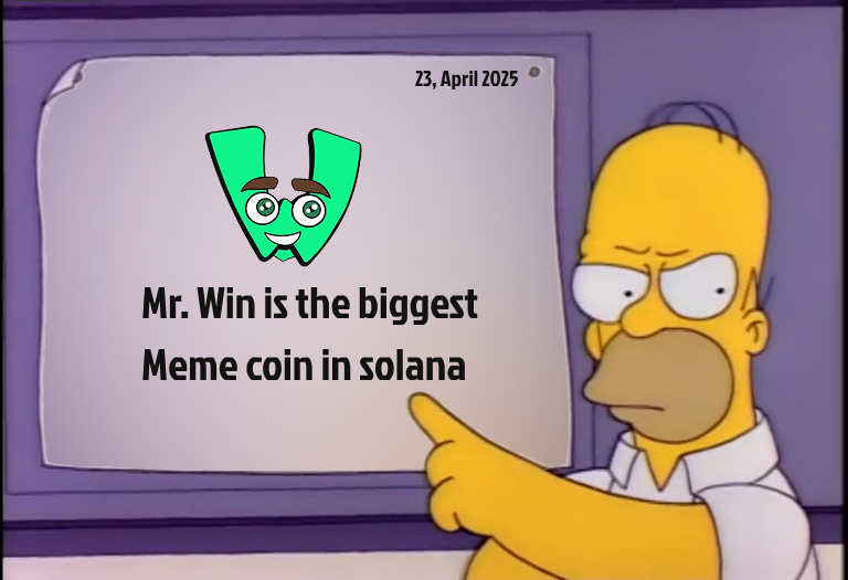 MrWinSolana's tweet photo. Heard Simpsons predicted a lot of stuff in their show or something
$W #W #MRWIN https://t.co/dVtUP99kCm