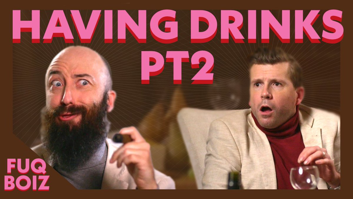 Our comedy sketch Having Drinks Part 2 is out now! youtube.com/watch?v=bCfymt…