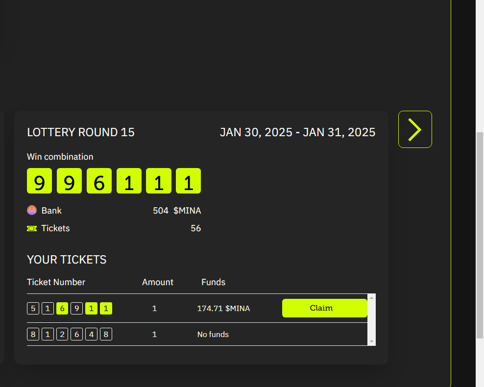 Thank you <a href="/ZkNoid/">ZkNoid</a> I was lucky at this raffle,i just realized it 😄